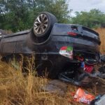 (UPDATE/FOTO) Șoferul și un pasager au murit. Tragedia, produsă pe DN2 B în comuna Cilibia