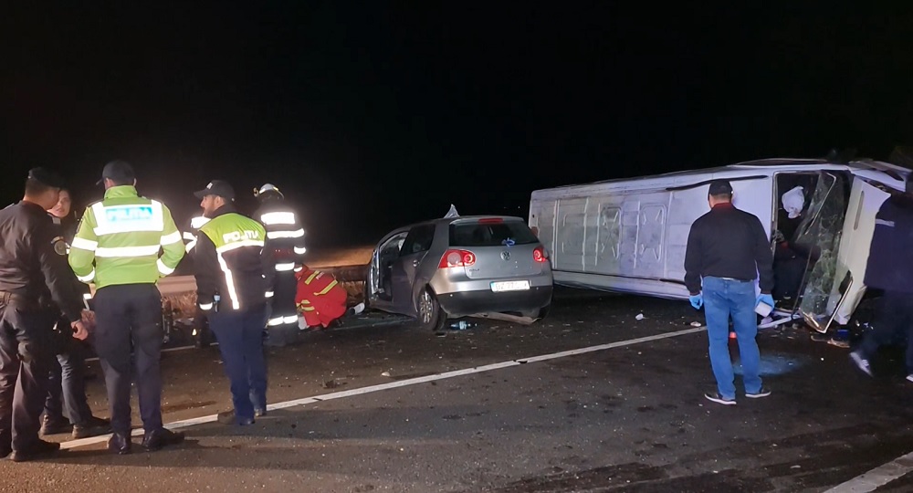Impact fatal. Buzoian de 41 de ani, mort într-un accident pe E85