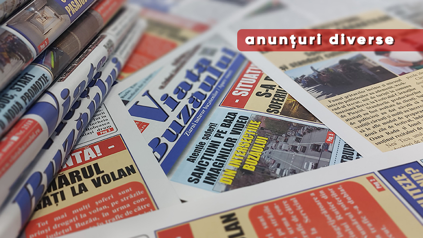 Anunţ construire desființare anexă C2 și construire hală depozitare în Rm. Sărat, Str. Sadoveanu, nr. 2B