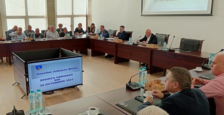 Consiliului Judeţean Buzău este convocat în şedinţă ordinară în data de 26 februarie 2024. Iată ce se află pe ordinea de zi
