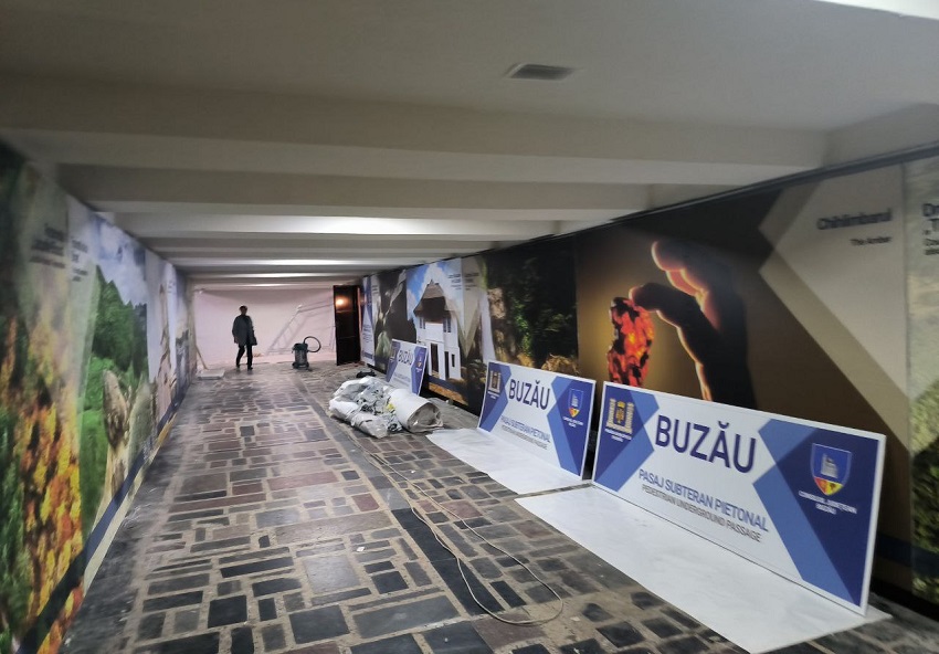 „Pasajul Buzău” din Chișinău, gata de inaugurare. Obiectivul a fost reabilitat cu sprijinul C.J. Buzău