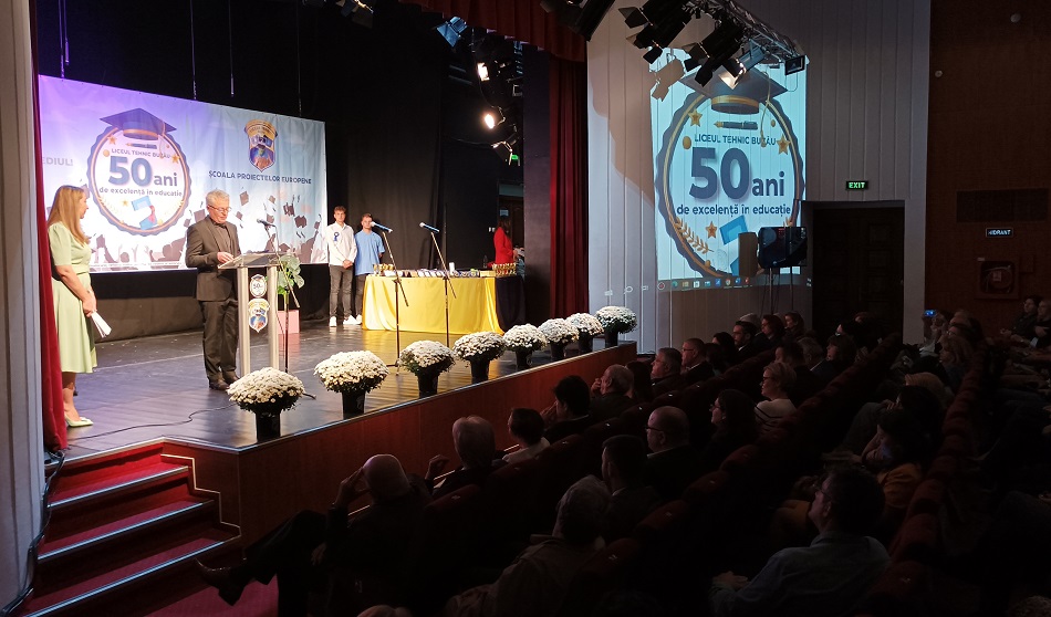 Liceul Tehnic Buzău, 5 decenii de excelență în educație. Festivitate emoționantă, la zi aniversară