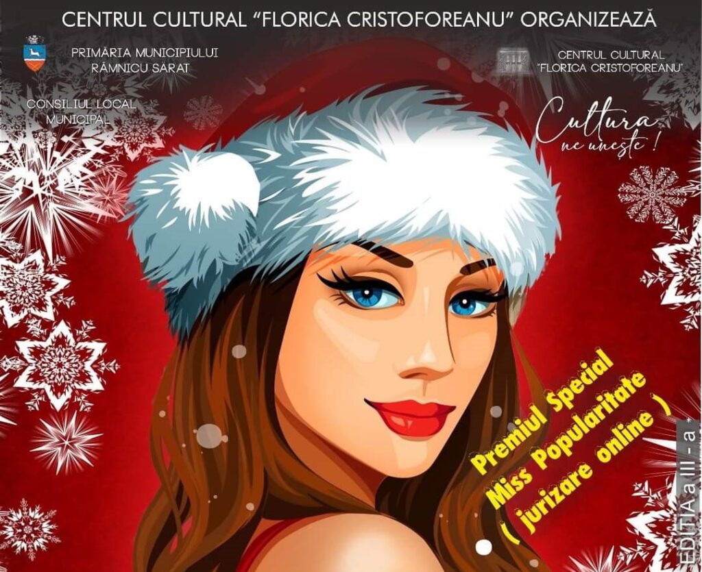 MISS CRĂCIUNIȚA, la Centrul Cultural ,,Florica Cristoforeanu". Mai sunt doar trei zile pentru înscrieri!
