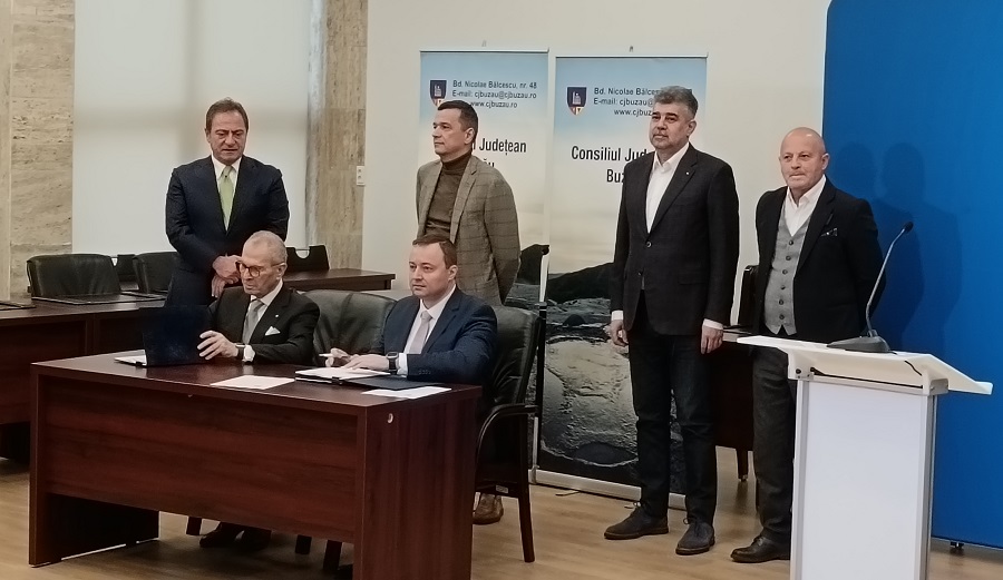 S-a semnat contractul pentru ultimul lot al A7. Pietroasele – Buzău, lot construit de două firme turcești