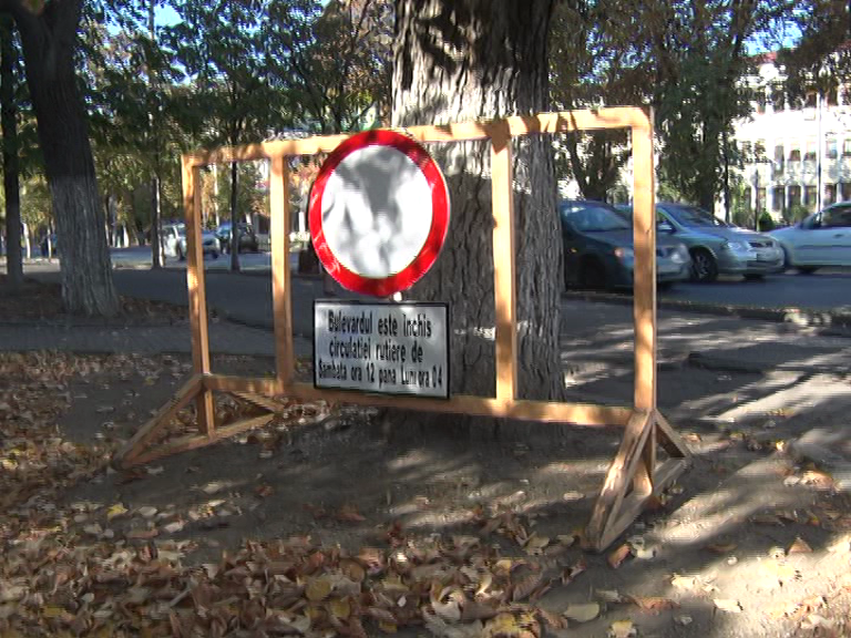 Liber în weekend. Se ridică restricția de circulație rutieră pe Bălcescu