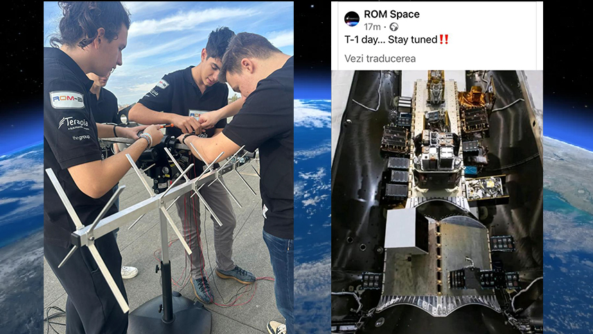 Lansat cu succes, ROM-3, al doilea satelit românesc construit de elevi, a ajuns pe orbită și este operațional. Au fost emoții mari la deschiderea lansatorului