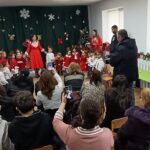 Serbare emoționantă, la Grădinița Vernești. Cei mici s-au întâlnit cu Moș Crăciun