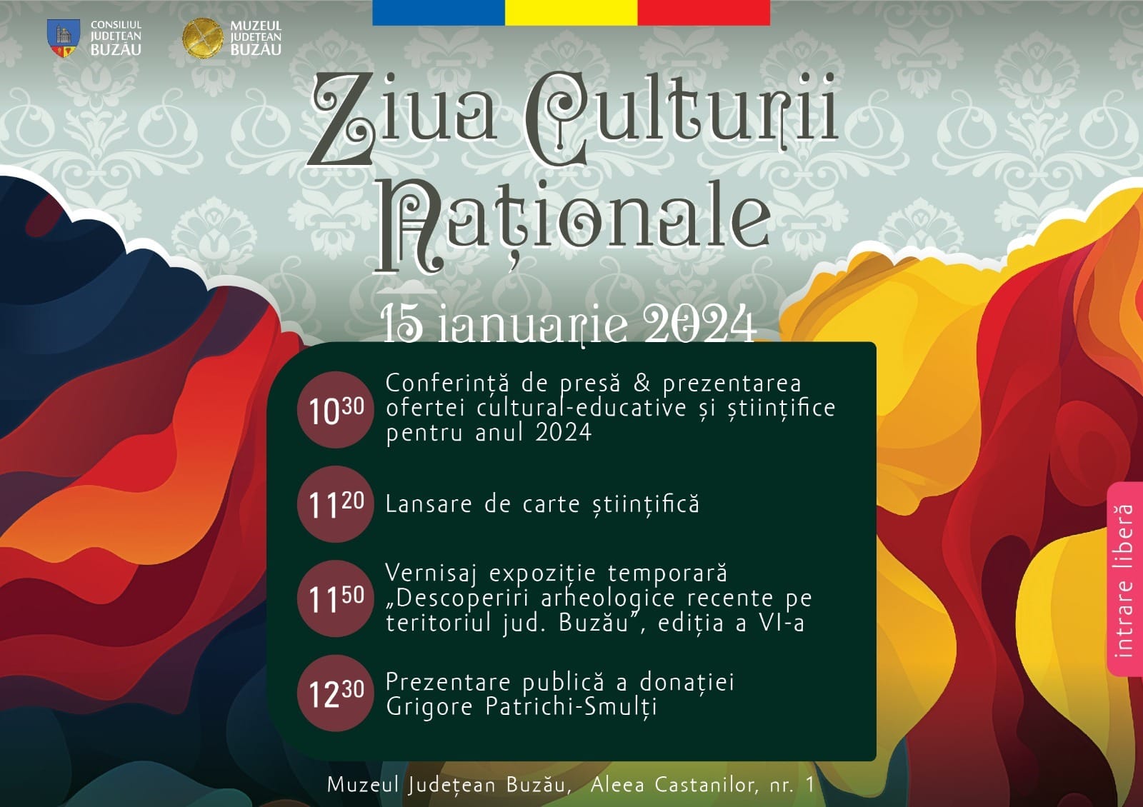 Ianuarie la Muzeu. Primele întâlniri din noul an cu publicul