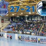 Atmosferă de sărbătoare, în Sala Sporturilor. Sute de buzoieni au susținut Dunărea Brăila, în meciul cu Chambray