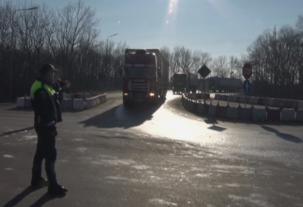 Protestul transportatorilor și fermierilor. Trafic îngreunat pe șoseaua de centură