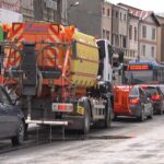 A venit iarna. Sărărițele au ieșit la asfalt