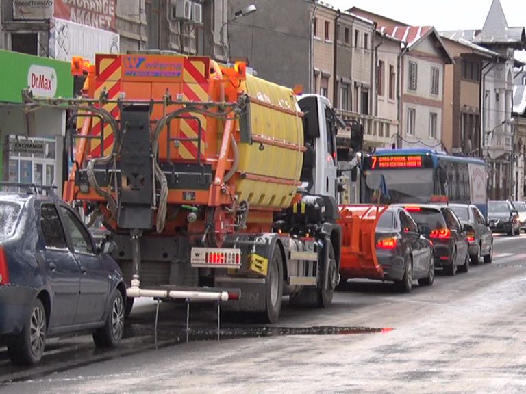 A venit iarna. Sărărițele au ieșit la asfalt