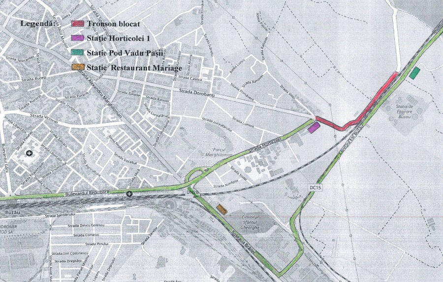 Începând cu data de 2 februarie, traseele 5, 21 şi 21 B se vor modifică după cum urmează: