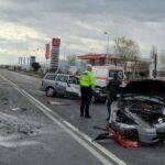 Accident cu patru victime, la ieșire din Buzău. Două autoturisme s-au lovit de o cisternă încărcată cu combustibil