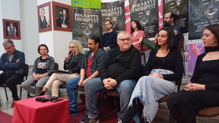 Premieră cu casa închisă, la Teatrul George Ciprian. „Bolnavul închipuit” al lui Moliere, mâine, la prima reprezentație
