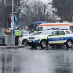 Femeie, accidentată pe trecerea de pietoni. Victima, transportată la spital cu ambulanța