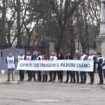 PROTEST: "Opriți distrugerea Pădurii Crâng!" Manifestare organizată de Alianța Dreapta Unită Buzău