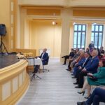 Ana Blandiana, prezentă la inaugurarea Colegiului Eminescu. Au mai participat oficialități, oameni de cultură, elevi de azi și de ieri