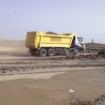 Primarul Buzăului, pe șantierul autostrăzii