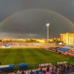 Curcubeu prevestitor de bine, viral pe net. Fotografia, realizată de Dan Tudor, cameraman Campus TV