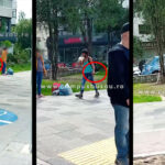 În plină zi, flutura cuțitul în centrul orașului. Cuțitarul de ocazie a fost internat la Săpoca