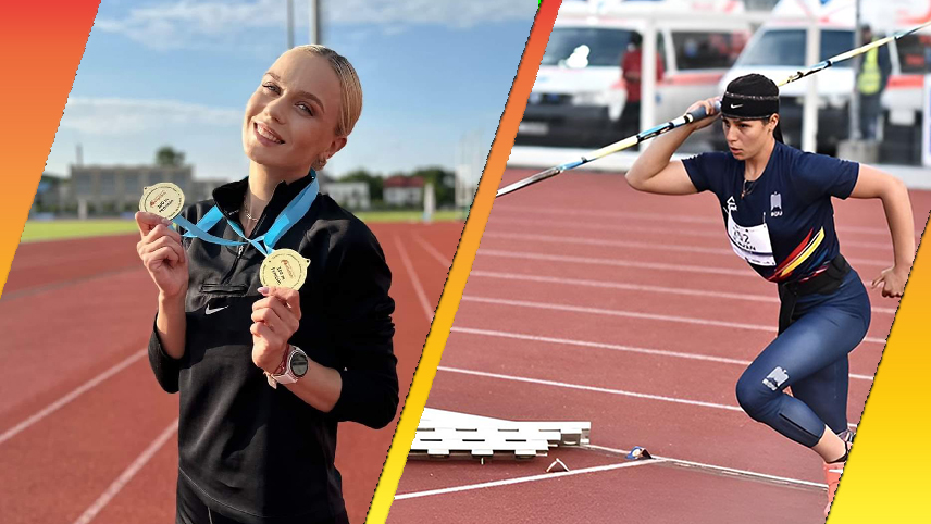 Marina recidivează. Fără rival la sprint, la Internaționalele României