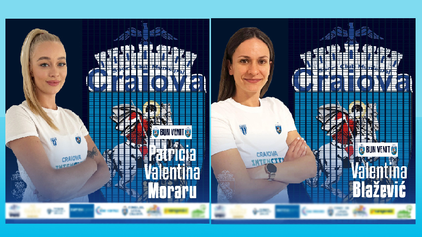 Blazevic, prezentată la Craiova. În Bănie a ajuns și Patricia Moraru, fostă sportivă a Gloriei