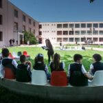 Curte multifuncțională. Elevii de la „Ion Creangă” vor învăța și în aer liber