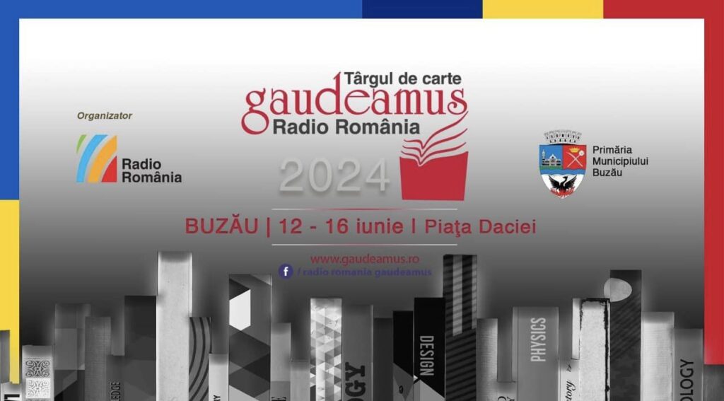 A treia ediție. Târgul de carte Gaudeamus Radio România din nou la Buzău