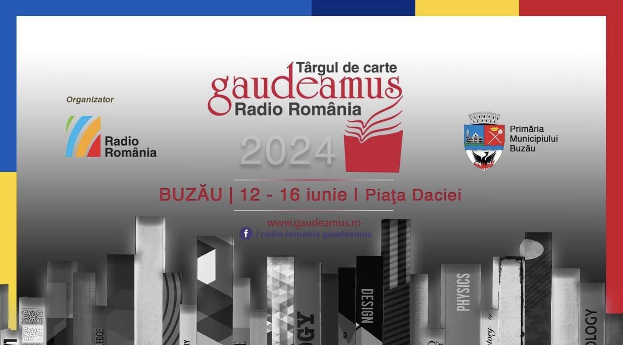 A treia ediție. Târgul de carte Gaudeamus Radio România din nou la Buzău