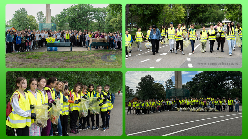 Comunicat | Pentru marcarea Zilei Mondiale a Mediului, Compania de Apă a organizat o acţiune de ecologire în Parcul Crâng