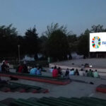 Fotbal la Amfiteatru. Campionatul European va fi urmărit pe un mare ecran