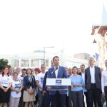 Cătălin Drulă, întâlnire cu buzoienii în Piața Dacia. Mesaj de susținere, la Alegerile Locale, pentru candidaţii din Buzău ai ADU