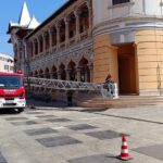 Exercițiu în Centrul Buzăului. Reacția salvatorilor buzoieni după un seism puternic