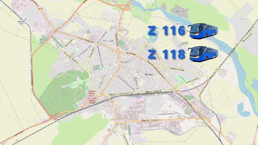 Comunicat | Se înfiinţează traseele Z116 şi Z118