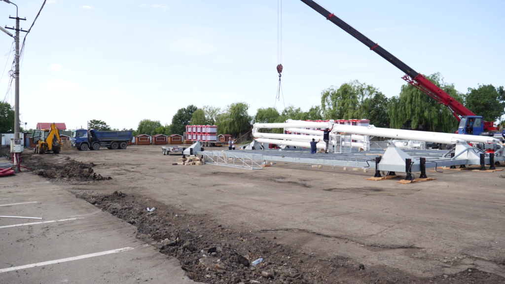 S-a mărit Drăgaica. În premieră, panoramă din Roata Mare.