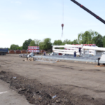 S-a mărit Drăgaica. În premieră, panoramă din Roata Mare.