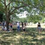 Weekend la Măgura. Mișcare și desen printre statui