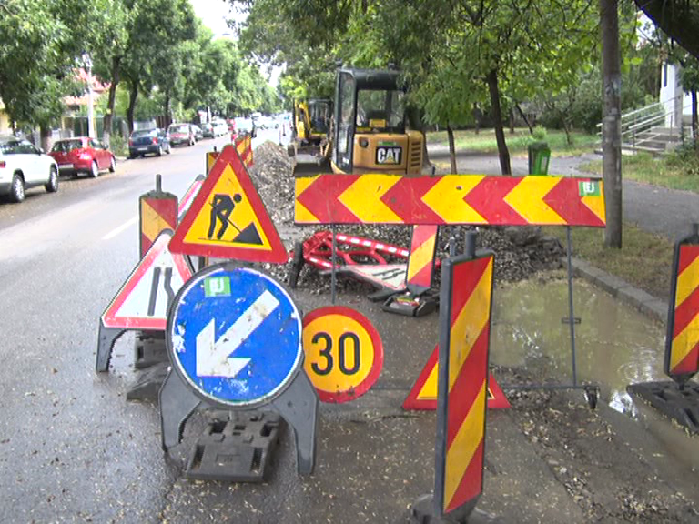 Străzi în lucru. Zonele care ar putea fi evitate de șoferii buzoieni