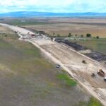 Progrese pe lotul 3 al tronsonului Ploiești – Buzău / Autostrada începe să prindă contur între Pietroasele și Buzău