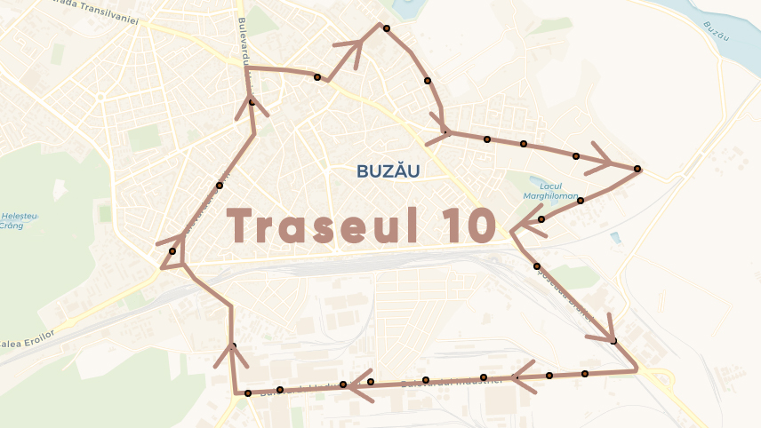 Comunicat Transbus | Modificări pe traseul 10 în data de 18 august