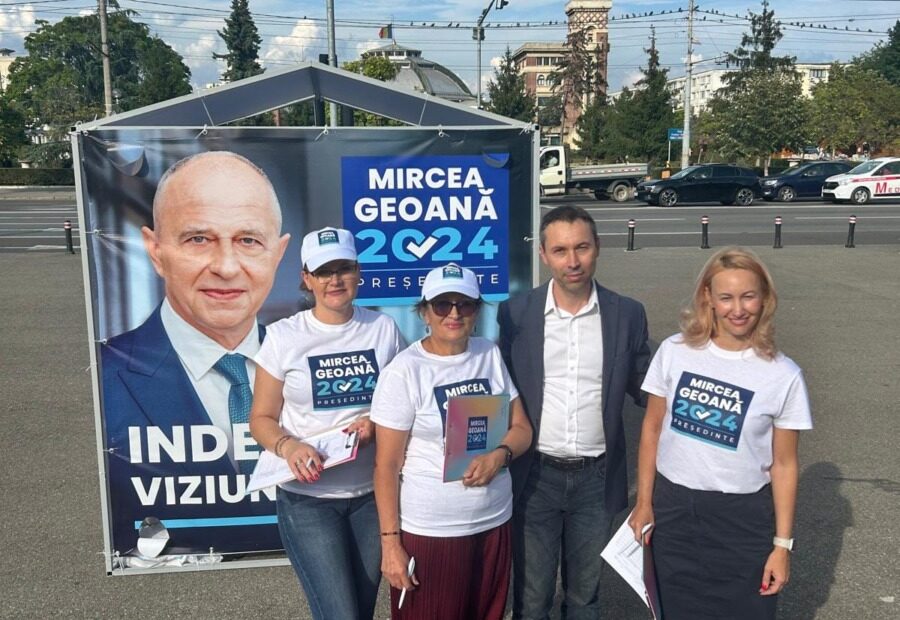 Partidul România în Acțiune, care îl susține pe Mircea Geoană, a depus semnăturile pentru alegerile parlamentare