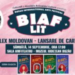 Comunicat BIAF | Lansări de carte și întâlniri cu autori la Buzău International Arts Festival
