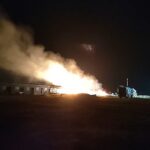 Incendiu devastator la o fermă zootehnică. Anchetatorii nu exlud varianta unei mâini criminale