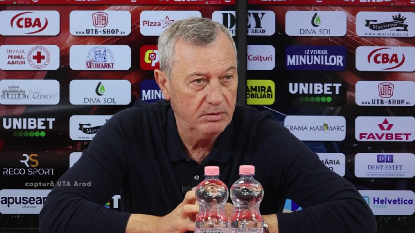 Rednic: “De când a venit Neagoe sunt mult mai buni”. Antrenorul Aradului l-a lăudat pe Budescu