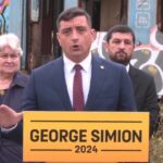 (VIDEO) Președintele AUR, George Simion, candidat la alegerile prezidențiale, a prezentat, în București, Planul Simion pentru transportul feroviar