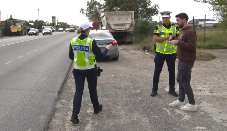 Poliția Rutieră, filtre în tot județul. A început acțiunea ROADPOL „Alcohol & Drugs”