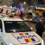 Accident rutier pe b-dul Unirii. Un autobuz a izbit în plin o autoutilitară