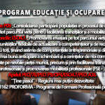 Anunţ lansare proiect | Program de formare profesională pentru angajaţi