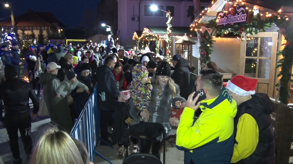 Bucuria copiilor. S-a deschis Târgul de Crăciun de la „Brătianu”